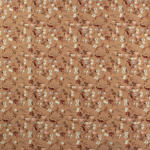 Novelty Polyester Print - 378 - Light Brown