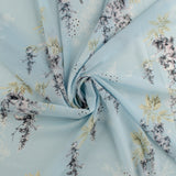 Novelty Printed Chiffon - 398 - Light Blue