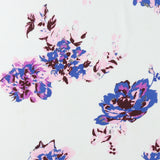 Novelty Printed Chiffon - 411 - White