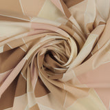 Novelty Polyester Print - 417 - Nude