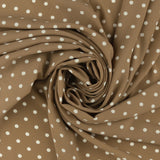 Novelty Polyester Print - 423 - Latté