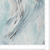 Novelty Polyester Print - 430 - Seamist