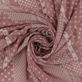 Novelty Printed Chiffon - 431 - Dusty Pink