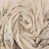 Novelty Polyester Print - 432 - Cream
