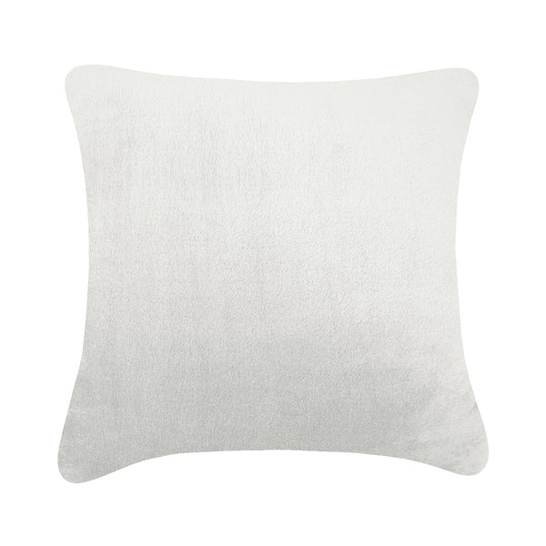 Decorative Cushion - Faux Fur - White - 20 x 20''