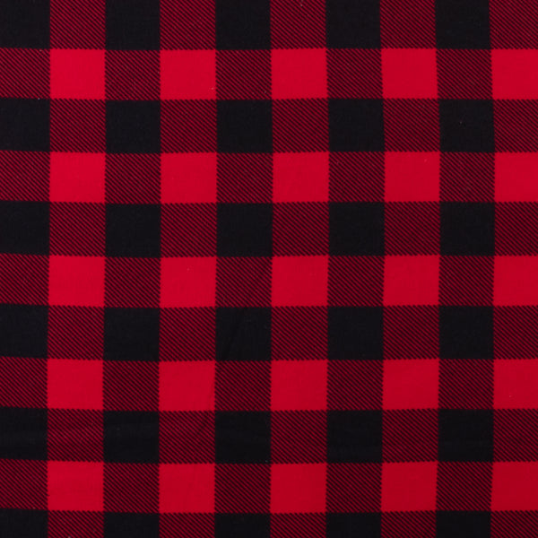 Printed Flannelette - «TRUE NORTH» - 018 - Red