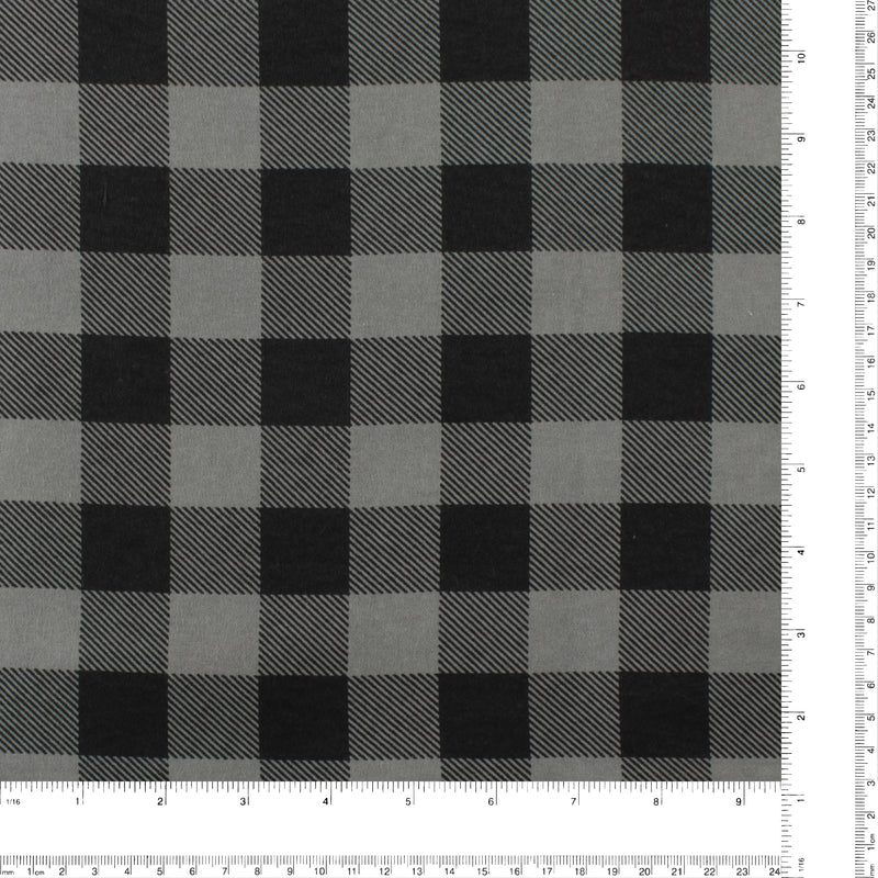 Printed Flannelette - «TRUE NORTH» - 019 - Grey