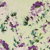 Rayon Linen Print - COVENT GARDEN - 001 - Pistachio