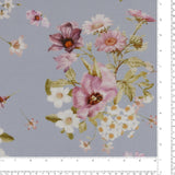 Rayon Linen Print - COVENT GARDEN - 002 - Dusty Mauve