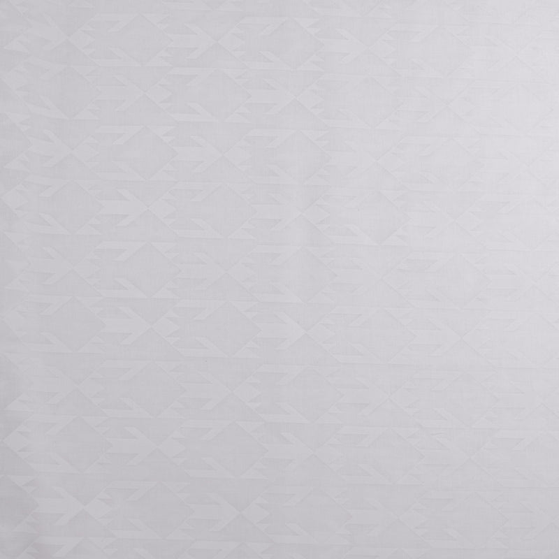 Stacey Lacquer Cotton print - Diamond - White