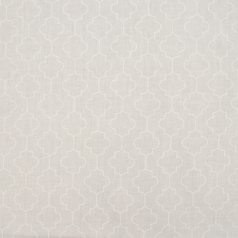 Wide-width fabric - MONOTONE - Trellis - Off white