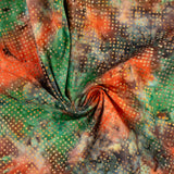 Batik - BALI - 127 - Green & Orange