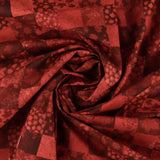 Coton imprimé Northcott - <STONE HENGE OH CANADA> - 030 - Rouge