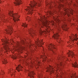 Northcott Printed Cotton - STONE HENGE OH CANADA - 031 - Red