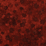 Coton imprimé Northcott - <STONE HENGE OH CANADA> - 032 - Rouge