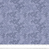 Wide Quilt Backing Print - Foliage - Lavender