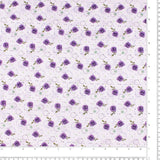 Wide Quilt Backing Print -Alaire - Lavender