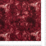 Wide Quilt Backing Print - 140 - Burgundy
