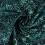 Wide Quilt Backing Print - 144 - Teal