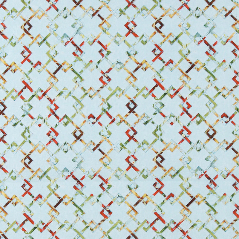 Licensed Cotton Print - Geometric - Light Blue