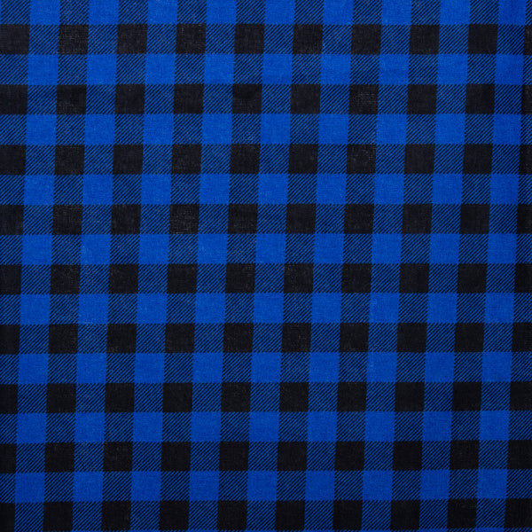 Just Basic 11 - Buffalo plaid 1/4'' - Royal