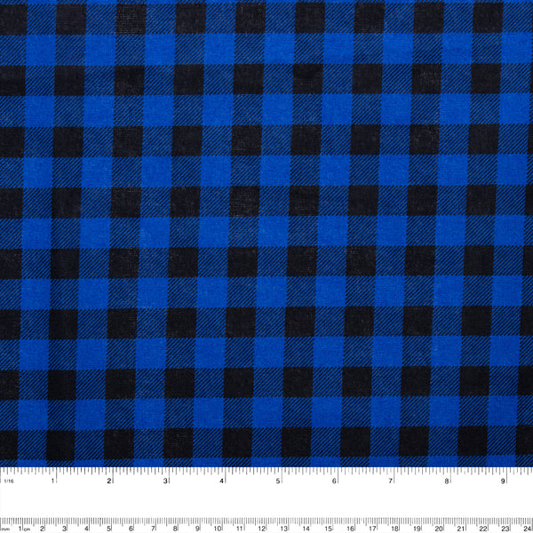 Just Basic 11 - Buffalo plaid 1/4'' - Royal