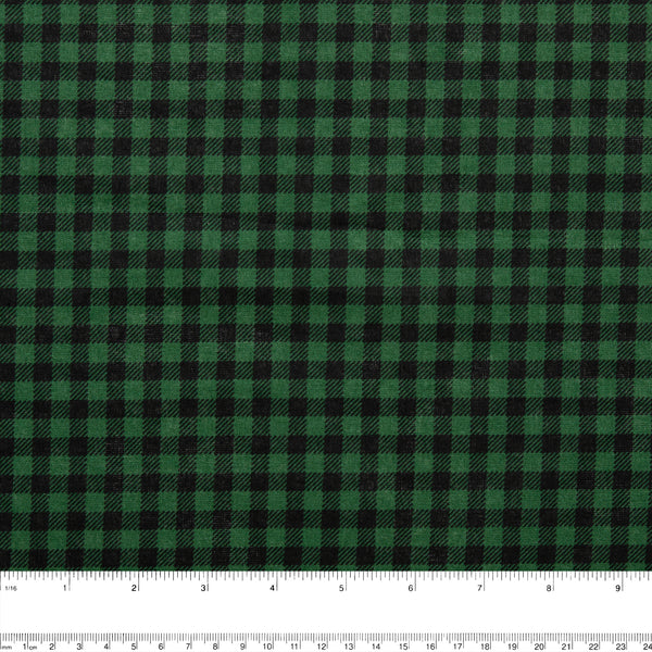 Just Basic 11 - Buffalo plaid 1/4'' - Green