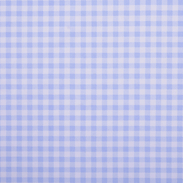 Just Basic - Buffalo plaid 1/4''- Ice blue