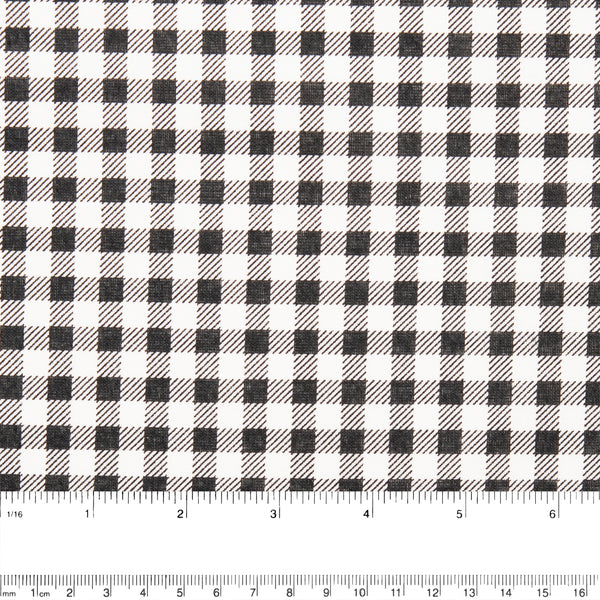 Just Basic 11 - Buffalo plaid 1/4'' - White