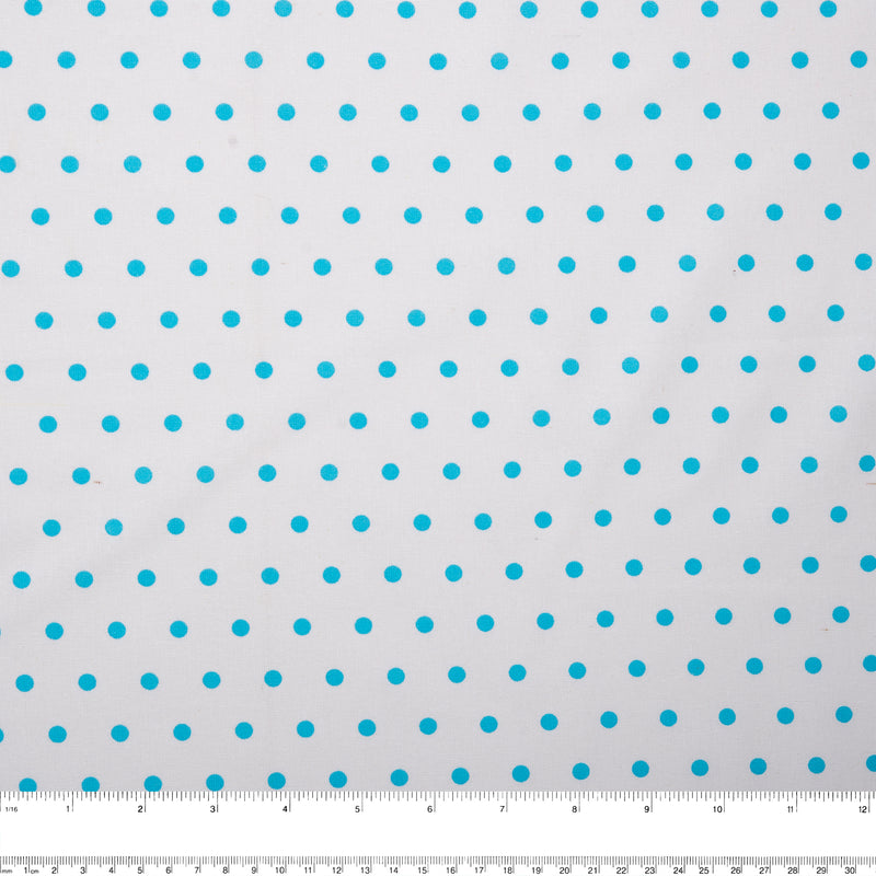 Just Basic - Dots 1/4" - Turquoise