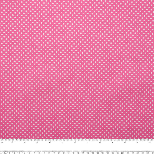 Just Basic 3 - Dots -  Bright Pink