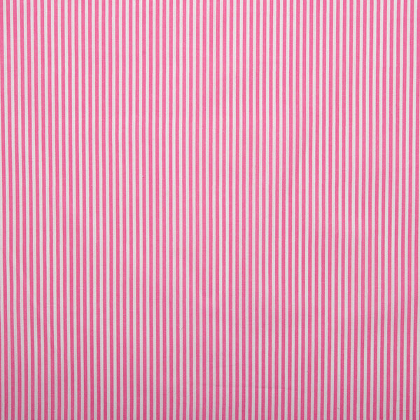 Just Basic 4 - Stripes -  Bright Pink