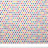 Just Basic 6 - Dots - White / Multicolor