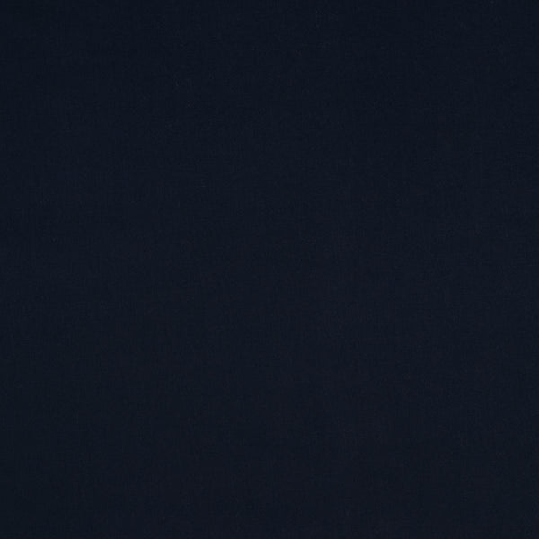Coton uni SUPREME - Bleu nuit
