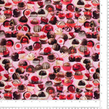 VALENTINE'S Printed Cotton - 039 - Pink
