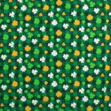 Coton imprimé - SAINT-PATRICK - 023 - Vert