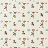 Licensed Cotton Print - Bambi Thumper Cross - Ivory