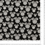 Licensed Cotton Print - Minnie - Noir