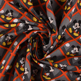 Licensed Cotton Print - Mickey - Charcoal