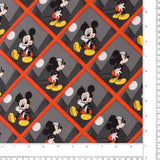 Licensed Cotton Print - Mickey - Charcoal