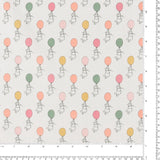 Licensed Cotton Print - Pooh Balloon - White