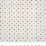 DISCOVER Printed Cotton - Stars - Off white