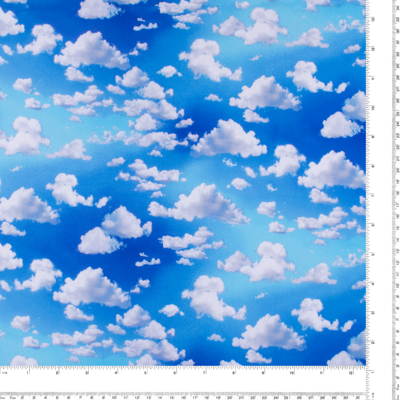 ESSENTIAL Printed Cotton - WINDHAM - Day Dreaming - Blue