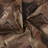 Digital Printed Cotton - MARBLE SWIRL - Taupe