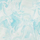 Digital Printed Cotton - MARBLE SWIRL - Sky Blue
