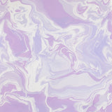 Digital Printed Cotton - MARBLE SWIRL - Lilac