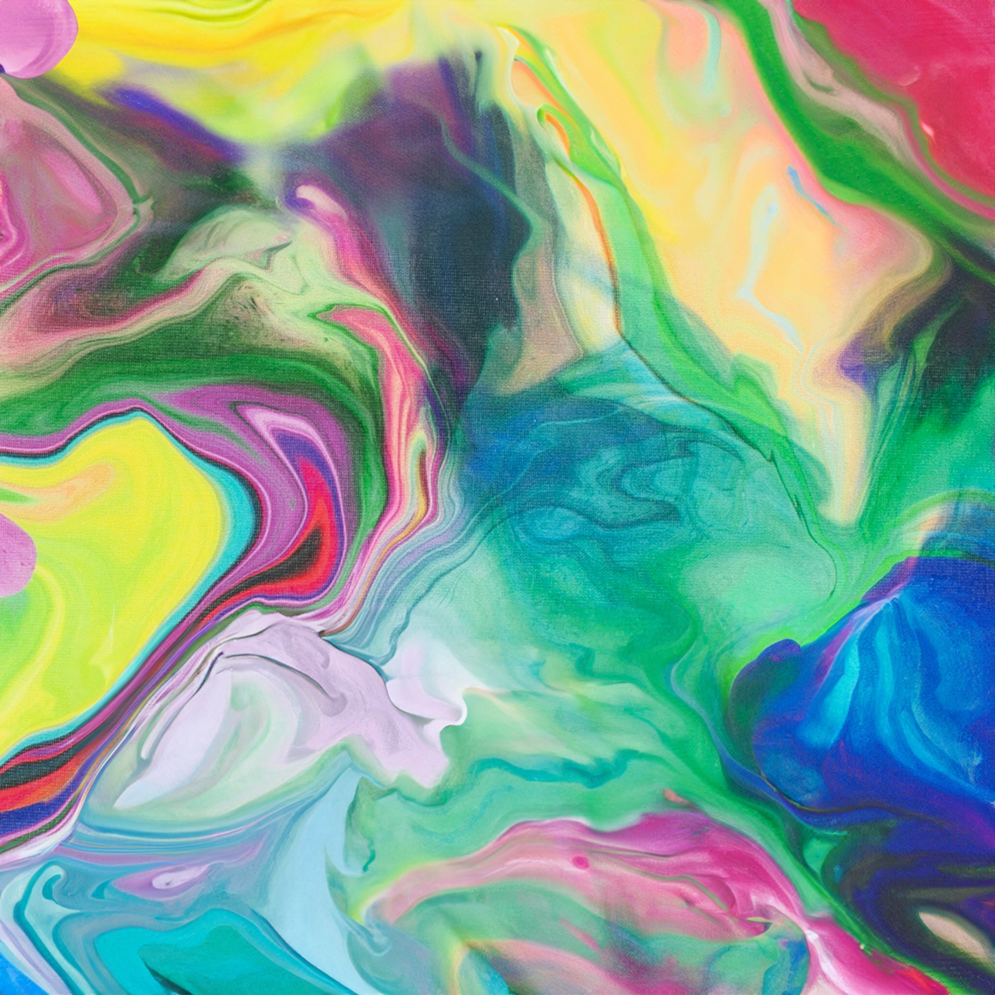 Digital Digital Printed Cotton MARBLE SWIRL Multi Fabricville