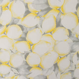 Coton imprimé CITRONNERAIE - Citrons - Blanc