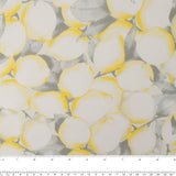 Coton imprimé CITRONNERAIE - Citrons - Blanc