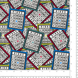 Coton imprimé - «MOOK ESSENTIALS» - 016 - Blanc